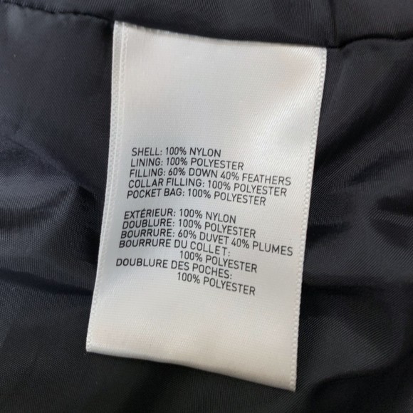 Laundry by Shelli Segal Black Pillow Collar Belted Down Puffer Coat Size Medium - Picture 9 of 9